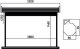 Ekran do projektora Overmax Automatic Screen 120 6