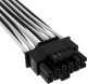 Corsair PCIe 12-pin - PCIe 8-pin x2, Czarno-biały (CP-8920333) 2