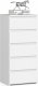 Fabryka Mebli Akord Komoda CL5 40 cm 5 szuflad - biała 1