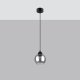Lampa wisząca Sollux Lighting Lampa Wisząca Alino 1 Czarna E27 60W Sollux Lighting 1