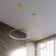 Lampa wisząca Sollux Lighting Żyrandol Rio 110 Złoty Led 3000K Led 70W Thoro Lighting 13