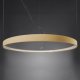 Lampa wisząca Sollux Lighting Żyrandol Rio 110 Złoty Led 3000K Led 70W Thoro Lighting 5