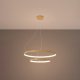 Lampa wisząca Sollux Lighting Żyrandol Rio 2 55/78 Złoty Led 3000K Led 80W Thoro Lighting 2