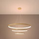Lampa wisząca Sollux Lighting Żyrandol Rio 3 55/78/110 Złoty Led 3000K Led 150W Thoro Lighting 2
