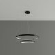 Lampa wisząca Sollux Lighting Żyrandol Rio 2 55/78 Czarny Led 4000K Led 80W Thoro Lighting 1