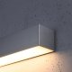 Kinkiet Sollux Lighting Kinkiet Pinne 200 Szary 3000K Led 50W Thoro Lighting 5