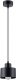 Lampa wisząca Sollux Lighting Lampa Wisząca Savar 1 Czarna E27 60W Sollux Lighting 1