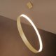 Lampa wisząca Sollux Lighting Lampa Wisząca Rio 110 Złota Led 3000K Led 70W Thoro Lighting 3