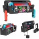 JYS Uchwyt Mocowanie Na Ścianę Ściana Do Nintendo Switch / Switch Oled / Switch Lite / Steam Deck + Akcesoria / Ns247 1