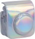 Pokrowiec LoveInstant Futerał Etui Pokrowiec Do Fujifilm Instax Mini 12 + Album Na 96 Zdjęć / Srebrny Błysk 2