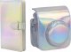 Pokrowiec LoveInstant Futerał Etui Pokrowiec Do Fujifilm Instax Mini 12 + Album Na 96 Zdjęć / Srebrny Błysk 9
