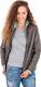 Elbrus Kurtka damska MINDY WO'S IRON GREY/FLUO PEACH/POOL BLUE r. M 4