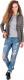 Elbrus Kurtka damska MINDY WO'S IRON GREY/FLUO PEACH/POOL BLUE r. M 6