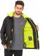 Kurtka męska Elbrus Męska Kurtka Messyn Black/Yellow Green r. XXL 6