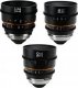 Obiektyw Venus Optics Zestaw obiektywów Venus Optics Laowa Nanomorph 27 mm, 35 mm, 50 mm S35 Amber do Arri PL / Canon EF 6