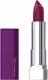 Maybelline  Maybelline, Color Sensational Vivid, High Shine, Cream Lipstick, 338, Midnight Plum, 4 g For Women 5