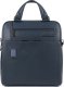 Piquadro Piquadro, Akron, Backpack, Blue, Laptop Compartiment, For Men, 33 cm For Men 1