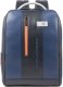 Piquadro Piquadro, Urban, Leather, Backpack, Blue/Grey, Laptop Compartiment, For Men, 31 x 41.5 x 12 cm For Men 1