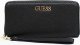 Guess Guess, Alby, Leather, Wallet, SLG Large Zip, Black, For Women For Women 12