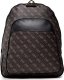 Guess Guess, Vezzola, Leather, Backpack, Brown, Laptop Compartiment, hmvezl p1105, For Men, 38 x 33 x 10 cm For Men 5