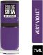 Maybelline  Maybelline, Color Show 60 Seconds, Nail Polish, Nr. 336, Violet Vogue, 7 ml For Women 1