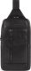 Piquadro Piquadro, Monospalla, Leather, Backpack, Black, Mono Sling, For Men, 19 x 32 x 8 cm For Men 1