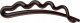 Invisibobble InvisiBobble, Waves, Hair Clip, Pretty Dark, 3 pcs For Women 1