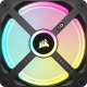 Wentylator Corsair iCUE LINK QX120 RGB 3-pack + Hub (CO-9051002-WW) 3