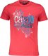 Cavalli Class CAVALLI CLASS T-SHIRT Z KRÓTKIM RĘKAWEM MĘSKI CZERWONY XL 1