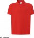 JHK PORA 210 - męskie polo z krótkim rękawem 100% stabilizowana bawełna, 200- 210g - czerwony 4XL 1
