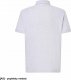 JHK PORA 210 - męskie polo z krótkim rękawem 100% stabilizowana bawełna, 200- 210g - popielaty melanż 2XL 4