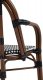 King Home Krzesło CAFE PARIS brązowe rattan 9