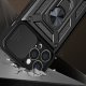 Hurtel HYBRID ARMOR CAMSHIELD ETUI VIVO X80 LITE / VIVO V25 PANCERNY POKROWIEC Z OSŁONĄ NA APARAT CZARNE 1