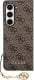 Guess Etui Guess GUHCZFD5GF4GBR Samsung Galaxy Z Fold 5 hardcase 4G Charms Collection brązowy/brown 2