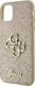 Guess Guess GUHCN61HG4SGD iPhone 11 / Xr 6.1" złoty/gold hardcase Glitter Script Big 4G 6
