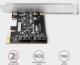 Kontroler Axagon PCES-SJ2 Kontroler PCIe 2x wewnętrzny port SATA 6G, chipset JMB582 SP & LP 3