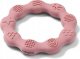 BabyOno BABYONO-825/02-GRYZAK SILIKONOWY RING RÓŻOWY 1