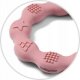 BabyOno BABYONO-825/02-GRYZAK SILIKONOWY RING RÓŻOWY 6