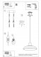 Lampa wisząca Sollux Lampa Wisząca Afra E27 60W Sollux Lighting 4