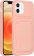 OEM Futerał CARD CASE do IPHONE 12 / 12 Pro różowy 2