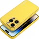 OEM Futerał LEATHER Case skórzany do IPHONE 14 PRO żółty 3