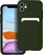 OEM Futerał CARD CASE do IPHONE 11 zielony 2