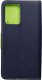 OEM Kabura Fancy Book do  XIAOMI Redmi NOTE 12 5G granatowy / limonka 2