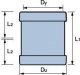 Wavin Nasuwka PVC 160 kl.S. Materiał PVC-U 2
