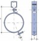 Wavin Uchwyt stalowy komplet QuickStream 56mm 2