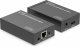 Adapter AV Digitus Przedłużacz/Extender HDMI 1080p 60Hz 120m po skrętce Cat.6/6A/7/8 HDCP 1.3 IR, zestaw 2