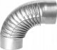 TopStoc Zestaw dwa kolanka do rur piecowych 120mm fi 1