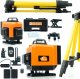 Rosfix LASER KRZYŻOWY POZIOMICA 360 16L + STATYW TYCZKA 1