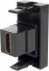 Maclean Gniazdo cienne HDMI pasuje do szklanych ramek MCE720B Czarne 1