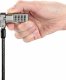 Linka zabezpieczająca Kensington Blokada do laptopa Universal 3-in-1 Combin T-Bar, Nano, Wedge 6